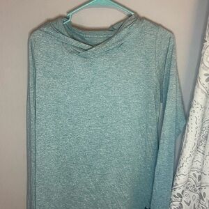 Nike Dri-FIT Heathered Aqua Performance Top